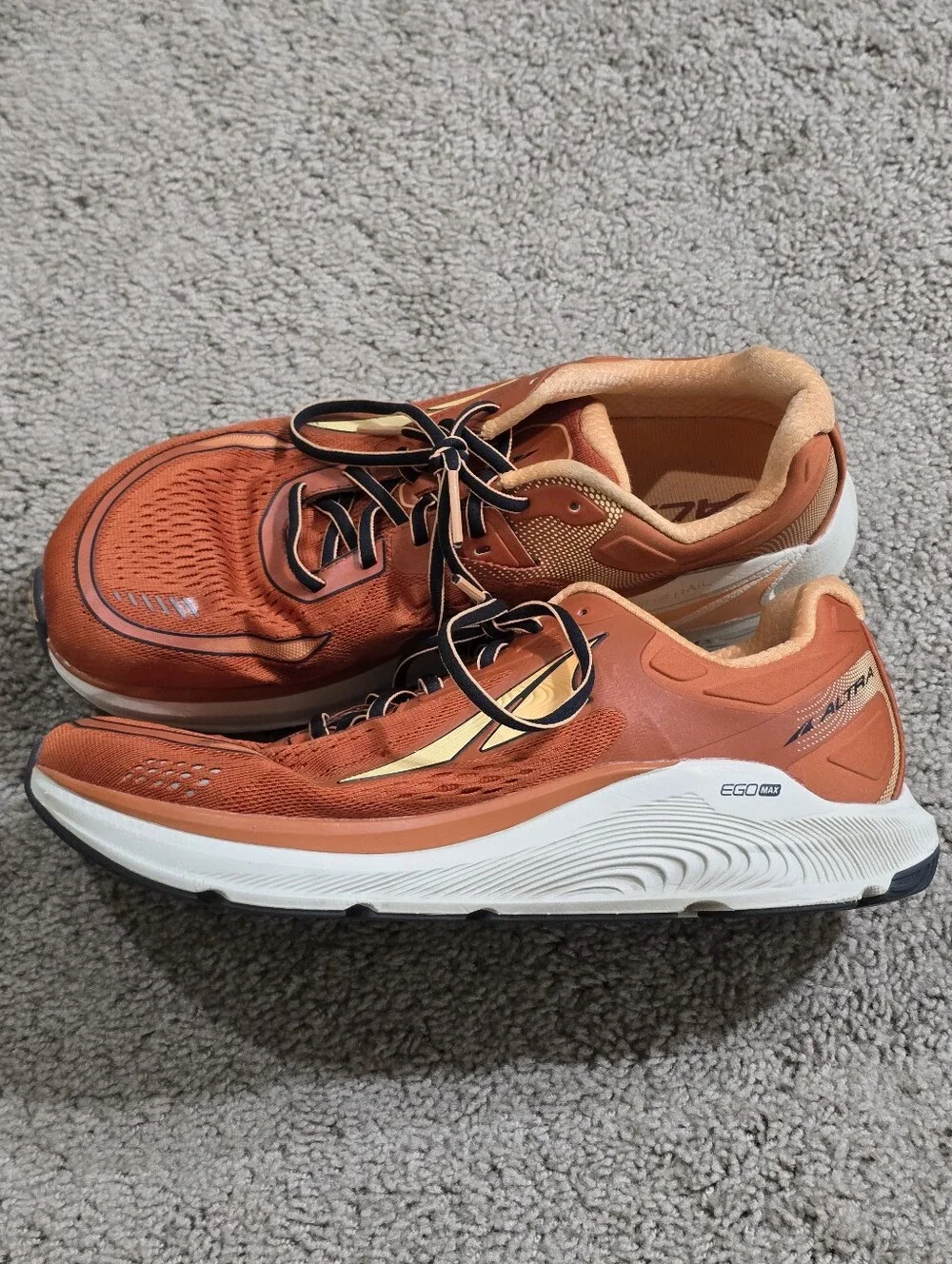 Altra Paradigm 6 Mens Running Shoes Orange Size 10.5 US
